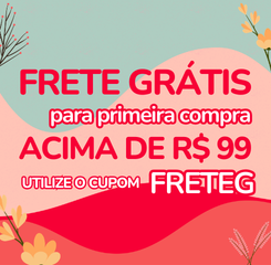 Frete Gr&aacute;tis acima de R$:99